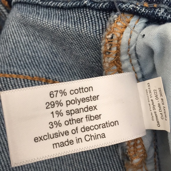 - Lane Bryant mid rise boyfriend plus size 28P new - Picture 9 of 9